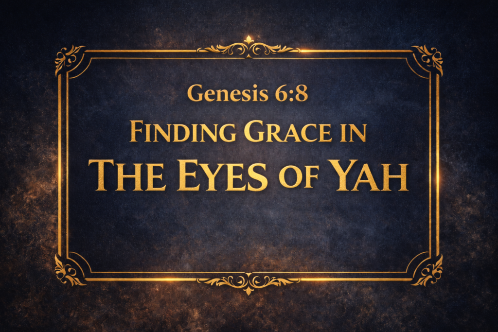 genesis 6 8